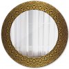 Okrúhle ozdobné zrkadlo Grécka ozdoba fi 50 cm