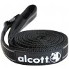 Reflexná vôdzka ALCOTT REFLECTIVE LEASH L Čierna,Biela