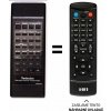 Technics SA-R230, EUR64758 náhradný diaľkový ovládač iného vzhľadu