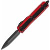 Microtech Makora 2021 Red W/ Dlc Blade Bubble Inlays, Dlc Hw 206-1DLCTRDBIS