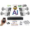 Monitorrs Security Full Color AI IP 4 kamerový set WTube (6021K4) (Monitorrs Security)