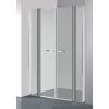 ARTTEC COMFORT F 10 hroznové sklo dvojkrídlové sprchové dvere 123 - 128 x 195 cm XCOM0069