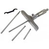 Kinex 7103 | Mikrometrický hĺbkomer analógový NEX, ČSN 25 1442, DIN 863, analógový, presnosť 0,01 mm, 0-100 mm