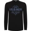 Superfutbal Pánske tričko dlhý rukáv Los Blancos, čierne Veľkosť: XL