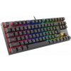 Genesis herná mechanická klávesnica THOR 303/TKL/RGB/Outemu Red/Drôtová USB/CZ/SK layout/Čierna (NKG-1883)
