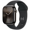 Apple Watch Series 10 GPS + Cellular 42mm Bridlicovo sivý titán s čiernym športovým remienkom - S/M MWXG3QC/A