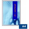 Jansen Display Plagátové klip rámy vodeodolné 204 x 291 mm