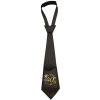 Kravata 40 čierno-zlatá 40cm