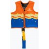AQUASTIC Junior oranžová/modrá vesta