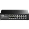 CUD Cudy GS1016 sieťový prepínač Gigabit Ethernet (10/100/1000) Čierna