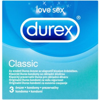 Durex Classic 3 ks