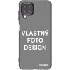 Picasee silikónový čierny obal pre Samsung Galaxy A12 A125F - Vlastný design/motiv