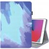 AppleKing puzdro so vzorom vodových farieb a priestorom na karty pre iPad 9,7