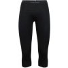Dámske funkčné 3/4 spodky Icebreaker Women's 200 Oasis Legless - black S