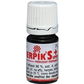 Herpík Super + 7% prírodný produkt 5 ml