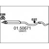 Stredný tlmič výfuku MTS 01.50671