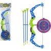 Teddies Luk 57cm + šípy s prísavkami plast 3ks + terč