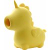 Unihorn Bean Blossom - nabíjací vibrujúci jednorožec (žltý)