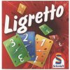 Ligretto kartová hra s návodom v maďarčine - červený balíček