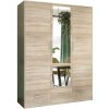Šatní skriňa so zrkadlom SANNA 150x215 cm dub sonoma MT0054 + záruka 3 roky zadarmo + záruka 3 roky zadarmo