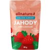Allnature Lyofilizované jahody mrazom sušené ovocie 30 g