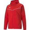 Pánska bunda Puma, TEAMRISE ALL WEATHER JACKET červená,biela L