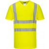 PORTWEST HI-VIS MESH S179 / Reflexné funkčné tričko so sieťovinou - HV žltá 4XL
