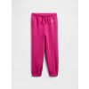 GAP Baby Sweatpants with Logo Girls fuchsiová