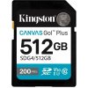 Kingston Canvas Go Plus/ SDXC/ 512 GB/ UHS-I U3 / Class 10 SDG4/512GB