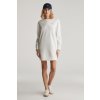 Gant Shield C-neck Sweat Dress Eggshell