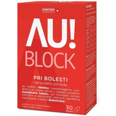 CEMIO Au! block kapsule 60 ks - Cemio AU!BLOCK 60 kapsúl