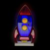 2Kids Toys LED NEON LIGHT lampička Raketa