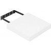 Regalux Nástenná polica XL4, 24 × 24 × 3,8 cm, lamino, biela, 65050