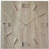 Dizajnové nástenné hodiny JVD HC36.1 brush oak