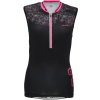 Dámska cyklistická vesta Arcore, TRIALINE čierna,ružová L