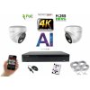 Monitorrs Security 4K IP 2 kamerový set 8 Mpix WDome (6376K2) (Monitorrs Security)