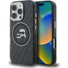 Karl Lagerfeld IML K&CH Heads Repeated Logo MagSafe kryt pre iPhone 16 Pro Max, čierny 57983125038