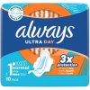 Always Ultra Day Normal hygienické vložky s křidélky 10 ks