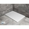 RADAWAY TEOS F WHITE 210 x 90cm sprchová vanička obdĺžniková nízka, so sifónom, liaty mramor, biela, HTF21090-04