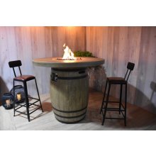Elementi barový stôl s ohniskom Lafite