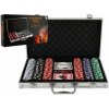 Poker sada 300ks + karty + kostky v hliníkovém kufříku v krabici