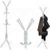 ISO 5342 Stojanový vešiak 175 x 42 cm biely