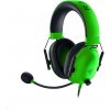 RAZER slúchadlá čiernashark V2 X, drôtové, zelená