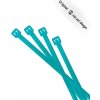 Sťahovacie pásky RIE:SEL DESIGN Cable:tie 4ks neon blue