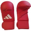 Adidas WKF Rukavice karate CROSS Veľkosť: XL, Farba: Červená