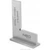 Neo Univerzálny 100 mm 72-031 NEO TOOLS Uholník s podstavcom, DIN875 / 2, 100x70mm