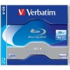 BD R Blu Ray disk, 25GB, 6x, 1 ks, klasický obal, VERBATIM