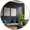 Okrúhle závesné zrkadlo na stenu Loft bez rámu, 40 cm