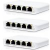 UBNT UniFi Switch USW-Flex-Mini-3, 3-pack [5xGigabit, 1xPoE In]