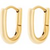 Rosefield pozlátené náušnice kruhy Essentials JEOLG-J567/JEOSG-J569